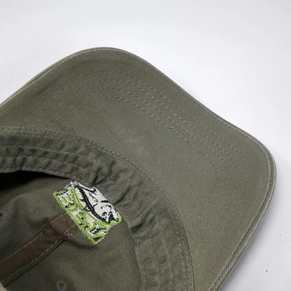 X-Tractable Baseball Cap Green One Size BFT Tuna Logo Fishing Strapback Hat